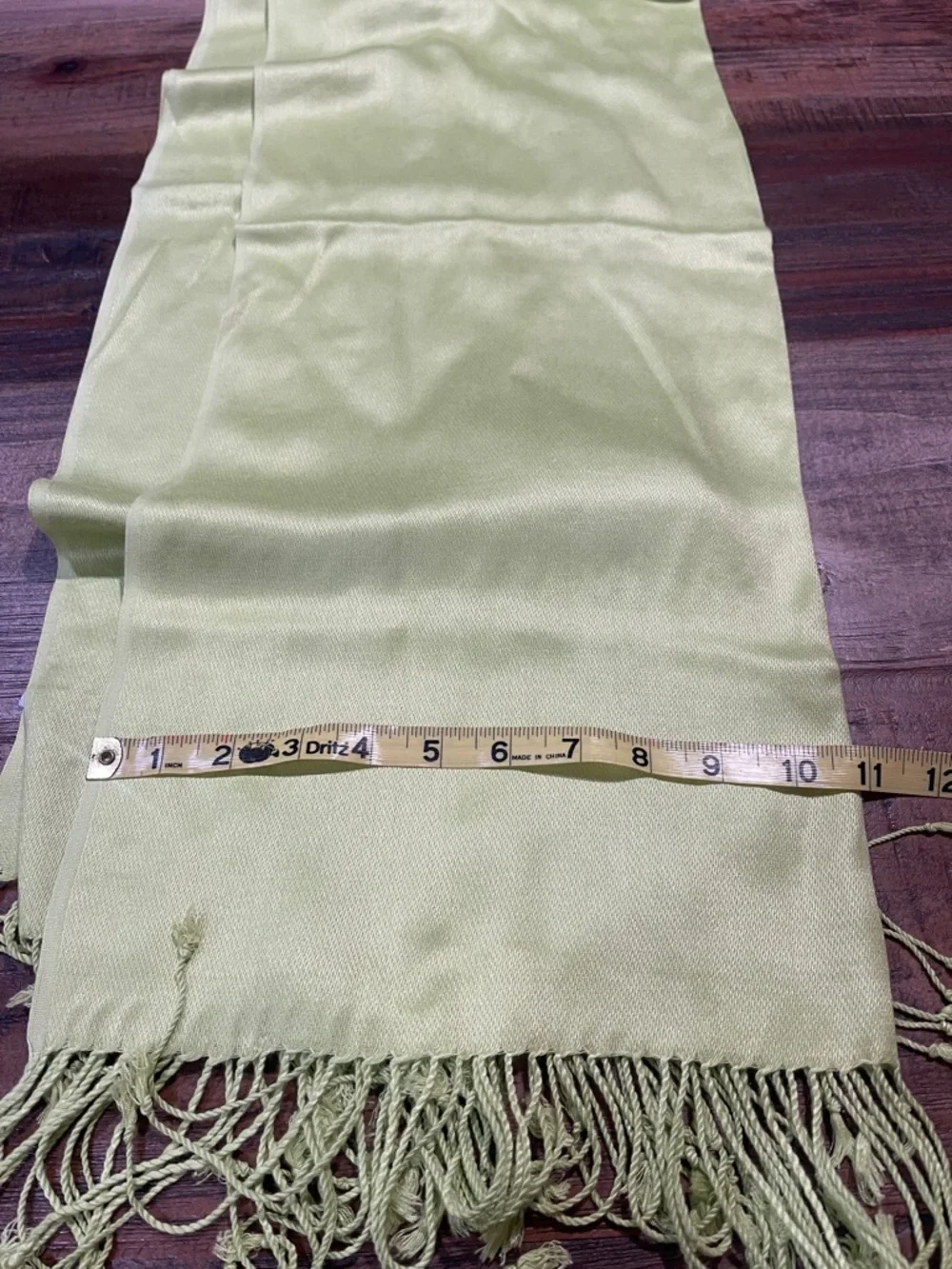 Charming Charlie Neon Lime Viscose Scarf